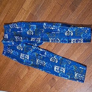 Pinup Couture Tiki Capri Pants M